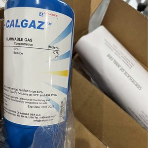 Cilindro de Gas Calgaz de 34 Litros, 494 PSIG, Gas de Calibración Industrial para Analizadores - Product Image 5