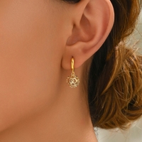 Kleine Duft-Damen-Ohrstecker - Vielseitige Herzförmige Ohrstecker mit Zirkonia-Steinen, Elegante und Raffinierte Ohrringe