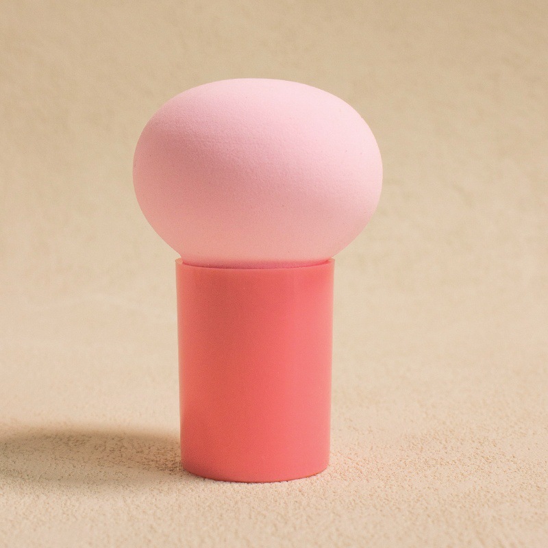 Diadema con forma de hongo rosa
