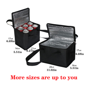 Custom <strong>Small</strong> 6 Pack Beer Insulated Cooler <strong>Bag</strong> Ice Cooling Thermal <strong>Cool</strong> Lunch <strong>Bag</strong> With Logo,Eco Oxford Fabric Thermo Lunch <strong>Bags</strong> - Product Image 3