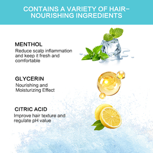 Lo <span class=keywords><strong>Shampoo</strong></span> <span class=keywords><strong>antiforfora</strong></span> chimico Premium per capelli fini ricci e crespi contiene crema di aminoacidi che riparano i capelli danneggiati - Product Image 4