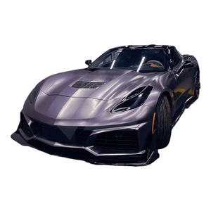 Accesorios de coche estilo <span class=keywords><strong>Zr1</strong></span> nuevo juego de parachoques delantero Kit de carrocería para <span class=keywords><strong>Corvette</strong></span> <span class=keywords><strong>C7</strong></span> 2014-2019 actualización a <span class=keywords><strong>Zr1</strong></span> hecho de plástico - Product Image 6