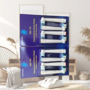 Wholesale Nylon Medium Bristle <b>Toothbrush</b> <b>Heads</b> for Oral-B Electric <b>Toothbrush</b> Household Use OEM Customized Multi-color Options - Product Image 4