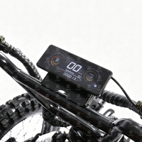 Scooter électrique 5000W 4 roues motrices tout-terrain robuste avec batterie lithium 80Ah