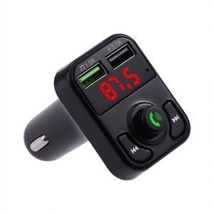 X3 ที่ชาร์จแบตในรถ 2 พอร์ต 3.1a จอแสดงผลจอแอลซีดี ยูเอสบีคู่ 12-24v รถ MP3 เครื่องเล่นเพลงอะแดปเตอร์ชาร์จเร็ว - Product Image 1