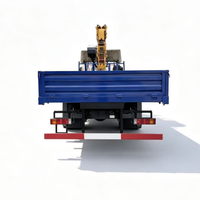 Grue de camion télescopique durable CLW 6.3T QYS6.3III, hauteur de levage 20m, pompe hydraulique, rayon de braquage court pour travaux municipaux et routiers