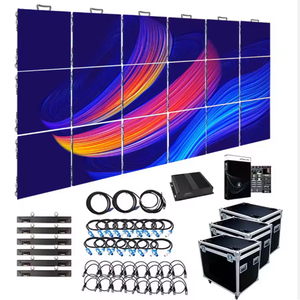 Système de panneaux LED pour fond de scène P2.97/P3.91, incluant un écran d'affichage LED avec location d'écrans d'affichage intérieurs - Product Image 1