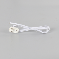 Connecteur de rail d'alimentation CC à interrupteur capteur, mini rail d'alimentation encastré pour aménagement de magasin, construction en plastique et cuivre, charge maximale 24A