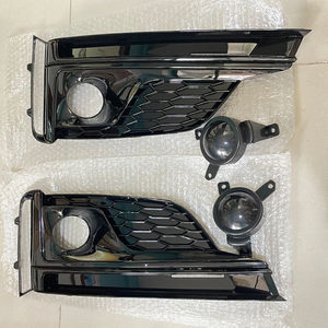 Rejilla de Plástico Negro Brillante Estilo S5 para Faros Antiniebla, Nueva Cubierta de Lámpara Delantera para Audi A5/S5 2020-2024 B9.5 - Product Image 4