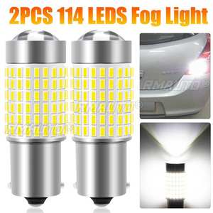 2 Bombillas LED SMD 144 1156 1073 1093 1129 1141 1159 1295 1459 1619 1651 1680 7506 BA15s S25 para Luz de Señalización de Giro de Coche DC12-24V - Product Image 1