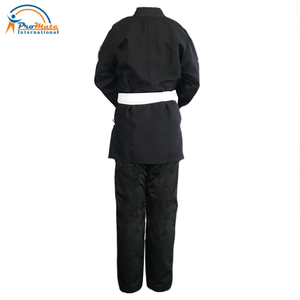 Uniforme de judo gi para adultos y niños, uniforme de diseño personalizado de la mejor calidad, color negro, venta al por mayor - Product Image 4