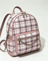 Sacs à dos pour ordinateur portable style coréen, motif étoile bleu à carreaux, légers, style preppy et masculin, sacs d'école