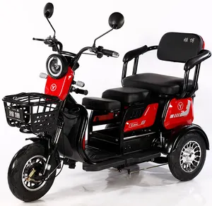 Il triciclo elettrico per passeggeri made in China il fresco scooter elettrico di seconda generazione può guidare a batteria lunga ad alta velocità