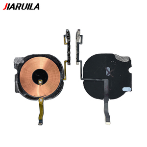 Autocollant de panneau de chargeur WPC Pad Parts pour <span class=keywords><strong>Iphone</strong></span> 8 Plus <span class=keywords><strong>SE</strong></span> <span class=keywords><strong>2020</strong></span> X XR XS Max Bobine de puce de <span class=keywords><strong>charge</strong></span> <span class=keywords><strong>sans</strong></span> <span class=keywords><strong>fil</strong></span> NFC avec câble flexible de Volume - Product Image 1