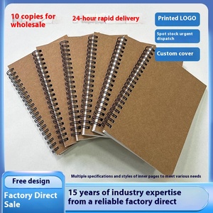 Cuaderno de cuero de vaca A5 A6 B6 al por mayor, Bloc de notas portátil de bolsillo con logotipo personalizado, libro de cubierta de papel encuadernado en espiral - Product Image 2