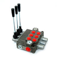 Vanne manuelle à commande hydraulique électro-solénoïde avec vanne de commande hydraulique proportionnelle à distance avec manette
