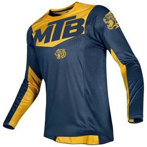 Maillot de Ciclismo de Manga Larga para Hombre FOXFTA, para <span class=keywords><strong>MTB</strong></span>, BMX, ATV, Descenso, Motociclismo Todoterreno, Transpirable, de Secado Rápido, en Poliéster - Product Image 6