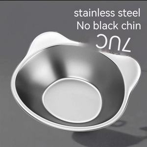 Bols pour chats et chiens en acier inoxydable écologiques 3-en-1 avec support de soutien pour <span class=keywords><strong>le</strong></span> cou - Product Image 5