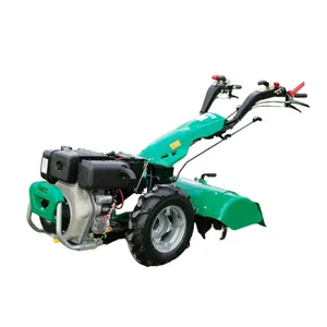 Xăng Mini Máy kéo máy móc nông nghiệp ROTARY tillers và scarifiers một nhỏ đi bộ máy kéo được trang bị