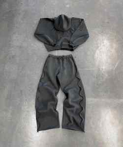 Yingling Venta al por mayor Diseño Heavyweight Pullover Hood Unisex Hoodies 500 Gsm Oversize Tallas grandes Sudaderas con capucha para hombres - Product Image 1