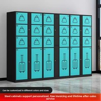 Casiers à bagages intelligents, armoires de rangement en libre-service, casiers connectés préassemblés pour supermarchés, gares ferroviaires, sites touristiques