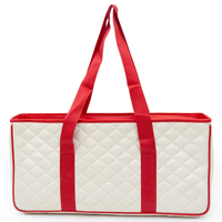 Sac fourre-tout de Mahjong occidental personnalisé Sac de transport en cuir de nylon avec poignées d'épaule