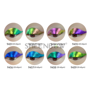 <span class=keywords><strong>Poudre</strong></span> de pigment pour fard à paupières Sheenbow, effet métallique, caméléon, multichrome, avec changement de couleur en fonction de l'angle de vision - Product Image 6