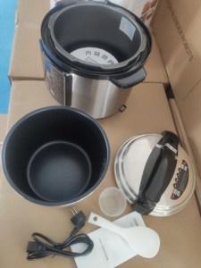 وعاء بخار طعام كهربائي متعدد الوظائف سعة 6 لتر قابل للبرمجة مع وعاء غير لاصق - Product Image 5