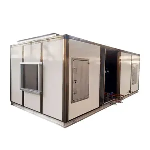 New 6-Row Industrial Air Handling Unit 5kw Multi-Function Cooling Section Central Air System 750w Motor Used Fan Coil Box