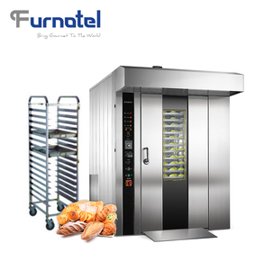 Commercial <strong>Bread</strong> <strong>Oven</strong> Electrical / Gas Rotary Rack <strong>Oven</strong> 32 Tray for Bakery - Product Image 6