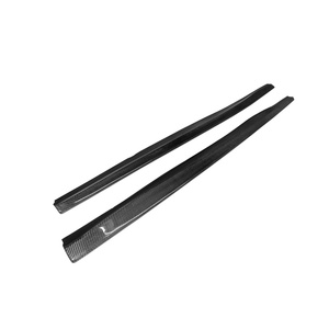 Lèvre supplémentaire de jupe latérale en fibre de carbone de style DP pour BMW E92 E93 de 2008 à 2013 avec M-Sport uniquement - Product Image 1