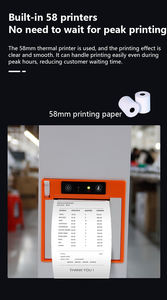 15.6 + 14 इंच डुअल स्क्रीन ऑल-इन-वन पॉस मशीन के साथ प्रिंटर और स्केल 2 जीबी + 32 जीबी खुदरा नकद रजिस्टर - Product Image 6