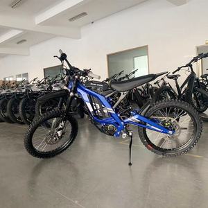 Moto tout-terrain électrique Sur Ron 8 kW pour adultes, modèles 2025, coloris vert/bleu/noir/violet - Product Image 1
