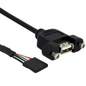 <span class=keywords><strong>Cable</strong></span> USB Tipo A Hembra a Conector JST PH2.0 de 4 Pines, Conductores de Cobre Estañado, Revestimiento de PVC, Blindaje Trenzado para Computadora/Escáner/Cámara - Product Image 3