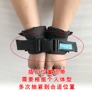Sangle de retenue pour poignets, taille unique, en coton, pour le contrôle des mains et des pieds - Product Image 4