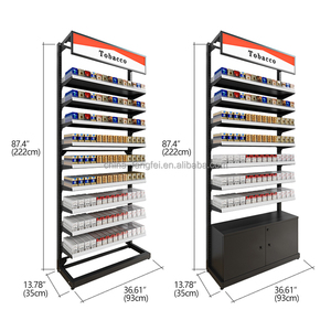 Tobacco Shop <strong>Display</strong> Stand Cabinet <strong>Cigarette</strong> <strong>Display</strong> Rack with Custom Design Retail <strong>for</strong> <strong>Sale</strong> Iron Customized Smoke Shop <strong>Shelves</strong> - Product Image 3