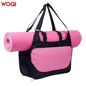 Sac de yoga WOQI avec design à enroulement, sac de sport portable en tissu Oxford pour le yoga, la remise en forme, les voyages et le rangement - Product Image 3