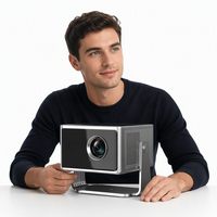 Dernière version du projecteur intelligent HY450 avec mise au point automatique, 1080p natif, M800Pro GT 900 ANSI
