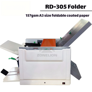 Máquina Automática para Doblar Papel de Arte Uving, Tamaño A3, para Folletos y Volantes - Product Image 4