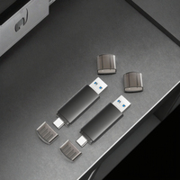 Clé USB 3.0 double type-C en métal, nouvelle, 1 To, 2 en 1 pour smartphone, tablette, ordinateur