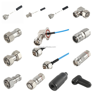 Adaptateur 4.3/10 Mâ<span class=keywords><strong>le</strong></span> vers 7/16 DIN Femelle Connecteur Coaxial RF |   Sans fil |   50 Ohms |   Infrastructure télécom |   Faible PIM IP68 - Product Image 1
