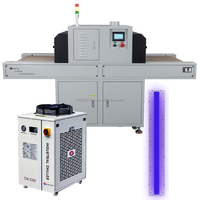 Prix d'usine UV LED Dryer Machine avec sérigraphie 220v séchage système de convoyeur PLC Core Components