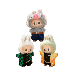 Pour dessin animé jouet poupée vêtements fantôme Extermination lame costume Charaji Lang fantôme tuer équipe 1:6 échelle coton 14 ans et plus - Product Image 1