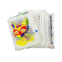 Film Crystal Label AB A3 A4 pour verre, métal, plastique, bois, céramique et imprimantes UV DTF Baosiwei AGP LETOP Sublistar Procolored