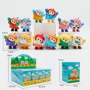 Nouvelle Arrivée Figurine Tendance PVC <span class=keywords><strong>YoYo</strong></span> Tête Inclinée Boîte Mystère Surprise 5x5cm - Product Image 4