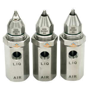 1/8 ",1/4" JN Siphon/trọng lực/Áp lực có thể điều chỉnh làm ẩm và khử cặn khí nén không khí phun Atomizer vòi phun - Product Image 5