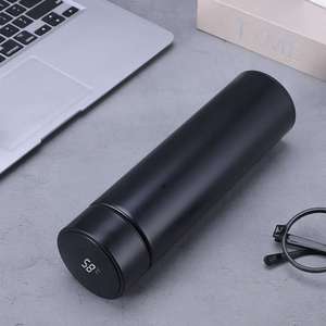 Thermos intelligent en acier inoxydable avec écran tactile LED pour la mesure de la température - Product Image 2