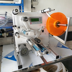 Của Nhãn Hiệu Bán Tự Động Lọ Thủy Tinh Rượu Vang Nhựa Chai Tròn <span class=keywords><strong>Sticker</strong></span> Dán Nhãn Applicator Máy Ghi Nhãn Cho Doanh Nghiệp Nhỏ - Product Image 5