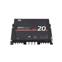Contrôleur de charge 12V 24V MPPT 20A IP54 Capteur de température Bluetooth