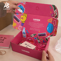 Produit phare : Boîtes d'emballage personnalisées pour vêtements, jouets pour enfants, en carton ondulé, avec impression de logo